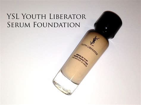 ysl youth liberator serum|ysl youth liberator foundation reviews.